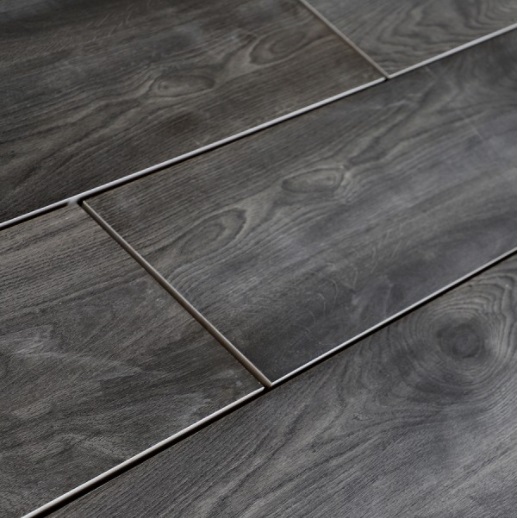 Anthracite Wood Effect 20mm Vitrified Porcelain - Sample