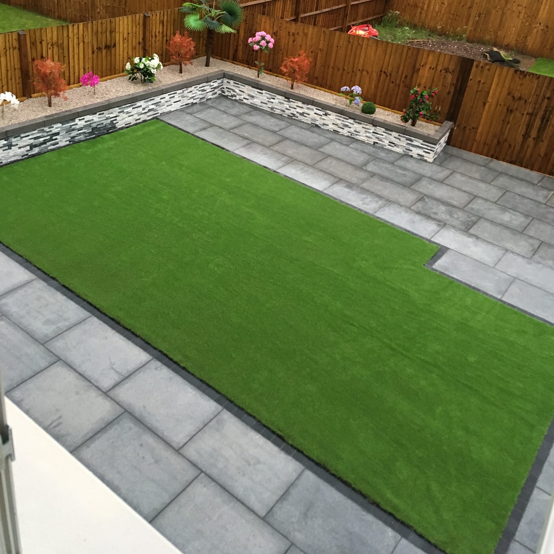 Black Granite Paving Slabs 900x600