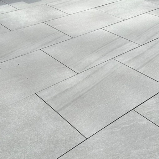 Everest Pearl Porcelain 900x600 Paving Slabs Sample