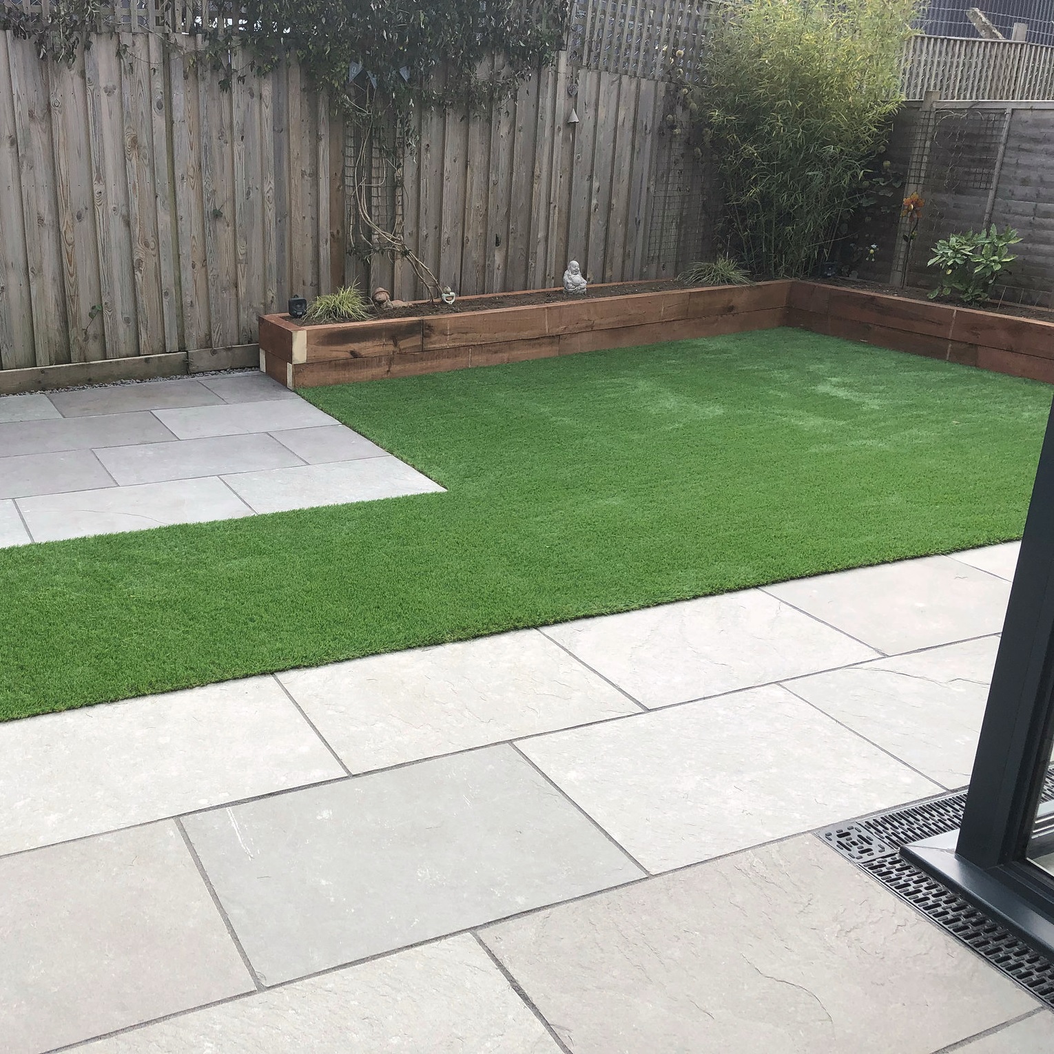 Grey Natural Limestone 900x600 Paving Slabs