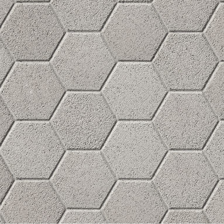 Hexo Silver Granite Block Paving - Sample
