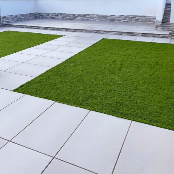 Smooth Porcelain Kandla Grey Paving Slabs 900x600