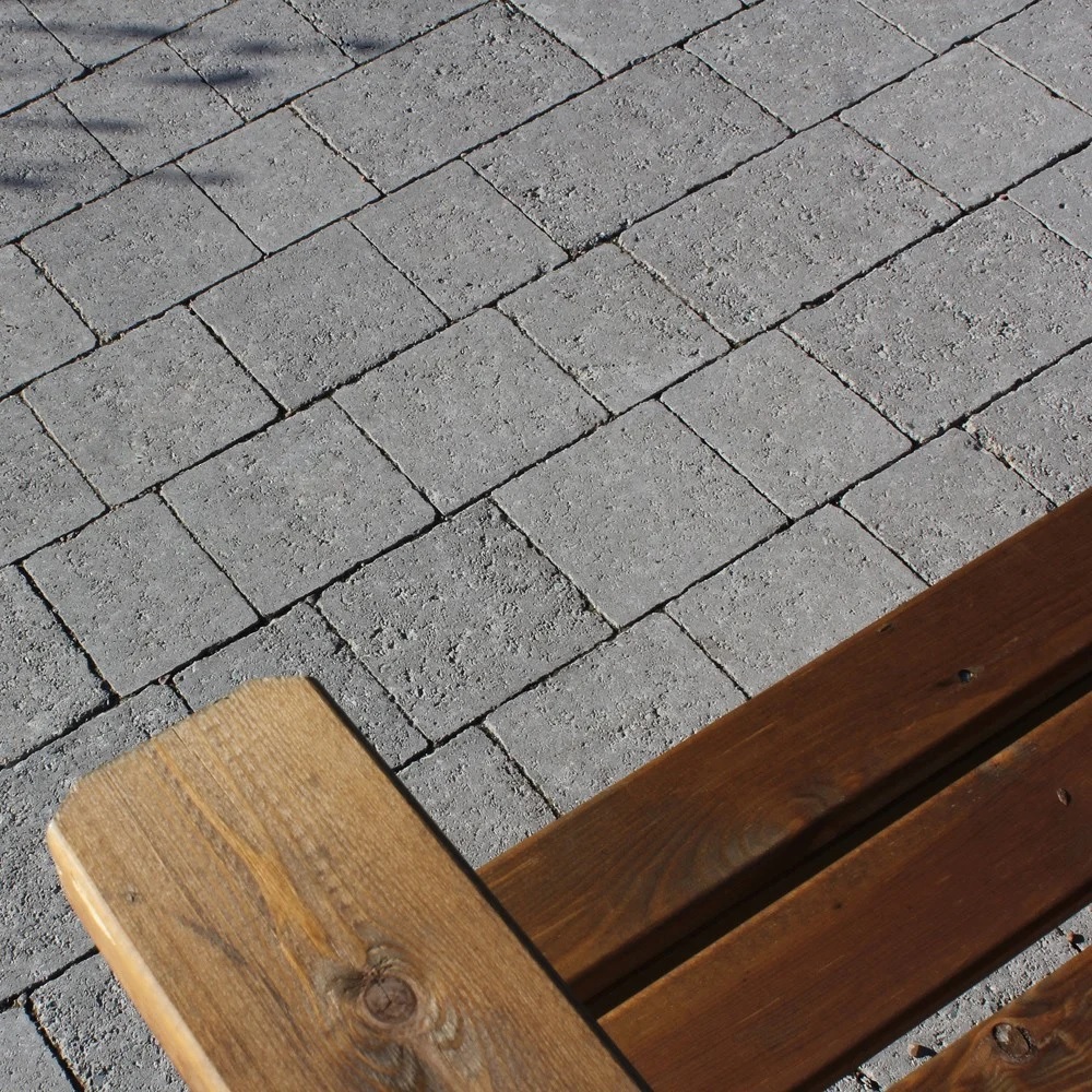 Mellifont Concrete Mixed Size Block Paving 50MM Charcoal